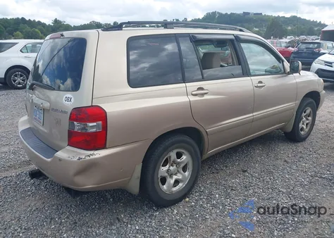 2004 Toyota Highlander from USA, damaged, VIN JTEHD21A140029552
